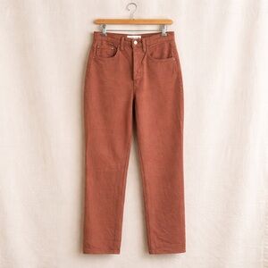 DENIM FORUM High Rise Straight Leg Denim Jeans Aritzia Vintage Everyday Pant